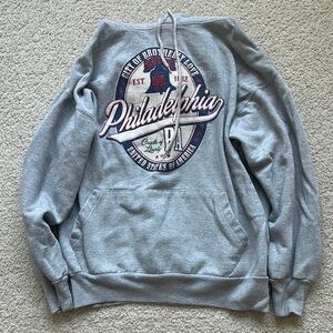Gray Philadelphia Graphic Sweatshirt